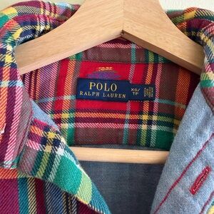 Polo Ralph Lauren Multicolor Plaid Shirt - Red & Green Southwest XS Men